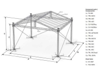  VMB 12x10m Ground Support Ex-demo, Like new 