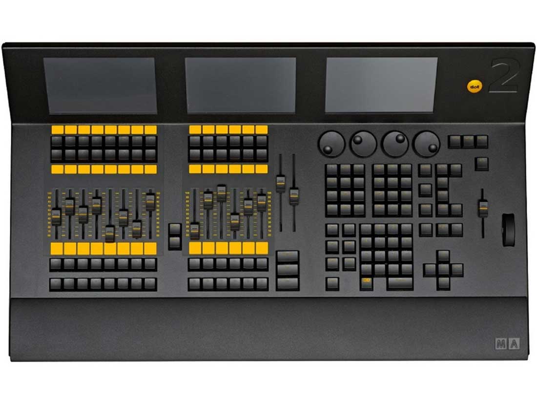 Second hand MA Lighting dot2 XL-F Lighting Control Desk - Used Audio, Lighting and Video Equipment - Usedful.eu